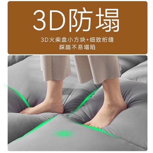 地垫睡垫榻米用地铺LA552专用垫睡垫床软榻垫家卧室出租房可折叠