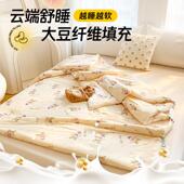 大豆被褥大豆纤维被子秋暖冬季 春被xyj2517加厚保秋被芯冬被棉被