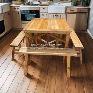 古尚名轩八仙桌厂直销可折叠卸方便仙收64120拆纳老家式家用八桌