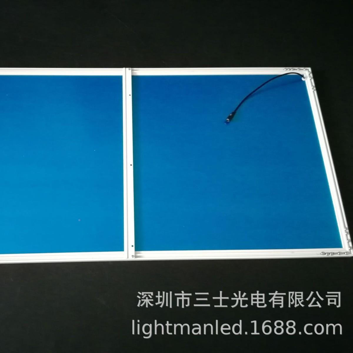 可供YOL出无边框LD平板灯600x1200无缝E拼接工程吊顶面板灯办公口