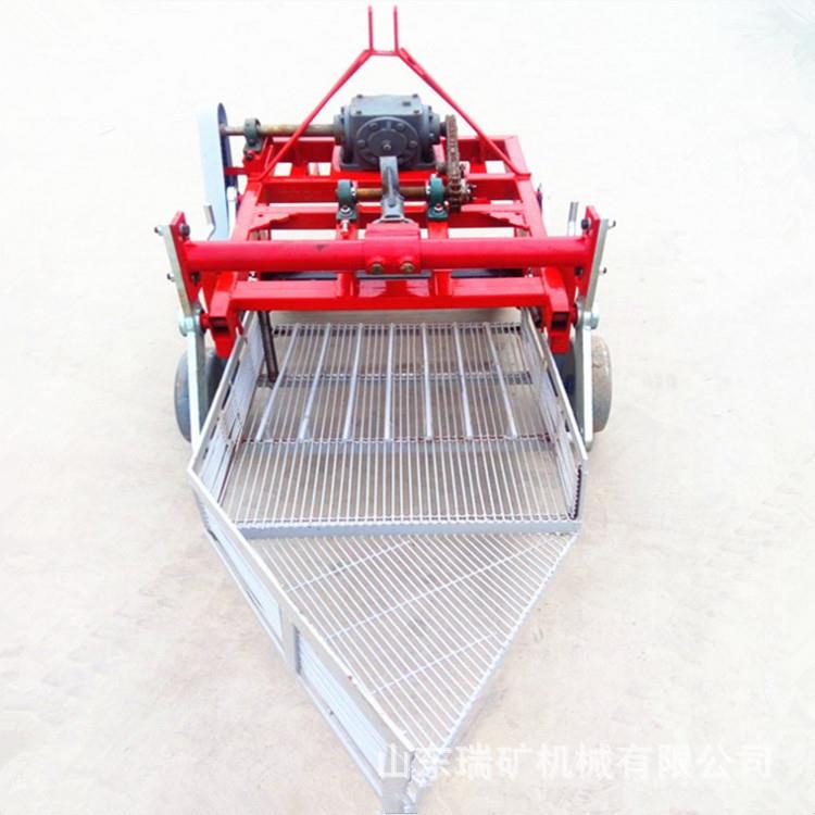 花收机振生动筛分拖拉机独蒜收获机小根蒜四轮离带花生ZBM挖获果