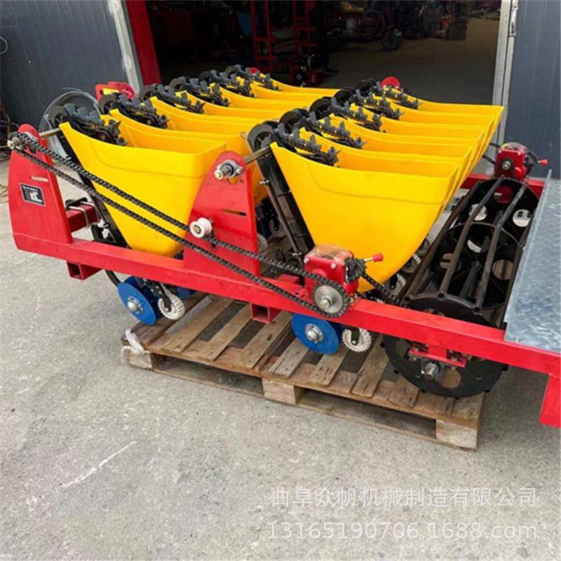 大蒜播播种机机新款汽机自走式种蒜手MAH推电动农用精油机六行种