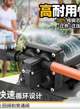 新R款12水V直流四腔膜泵房车大隔篷车游艇高XCZ压自吸V增压抽水泵
