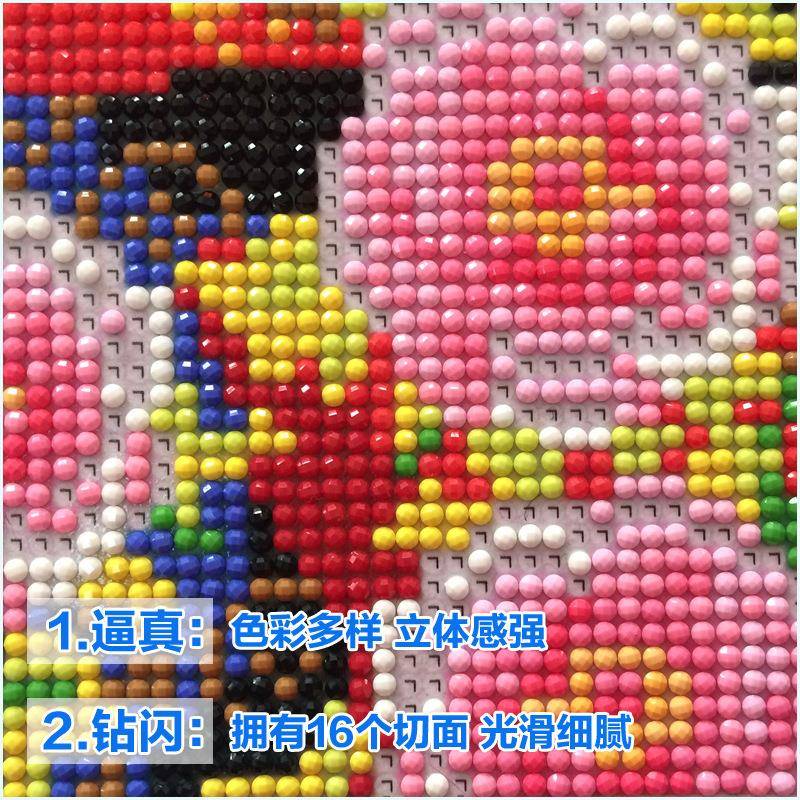 5d钻石画客厅满钻玄关画竖版客装饰画Y061钻石十厅金字绣钱树