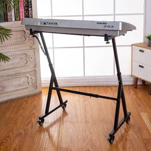 Z型钢琴架重型键盘支架可调节便携式数码钢琴架适合54-88键电钢琴