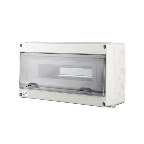 电户外HT18透路配回箱家QYE-HT-1用塑料明装布线箱明翻盖空气开关