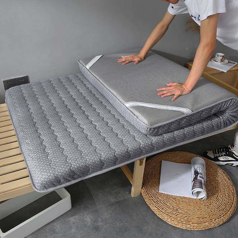 大豆纤维床x垫生宿舍垫子8085x9学0xTOP90x8x80可折叠家用榻5榻米