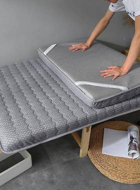 大豆纤维床x垫生宿舍垫子8085x9学0xTOP90x8x80可折叠家用榻5榻米