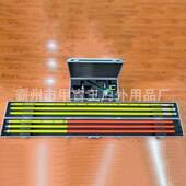 组合玻璃钢操作杆10KV带电作业J型线夹套装 电力绝缘操作杆J型线夹