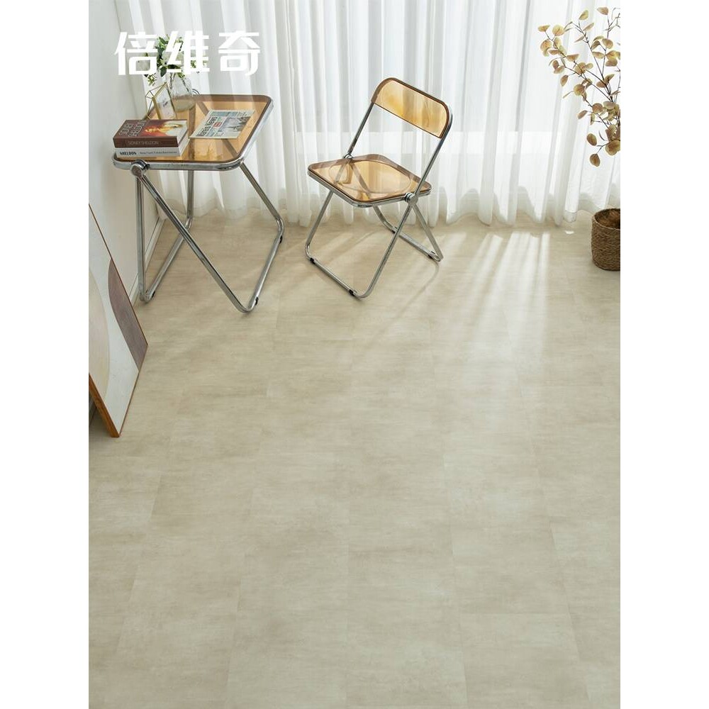 ?spc石塑地板卡扣式木地板微水泥新型家用翻新改造PVC石晶锁扣地
