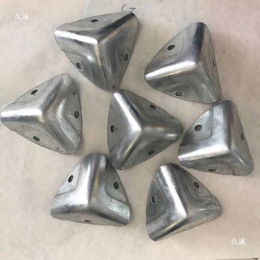 消声包器包角112静压箱护木箱镀锌铁角三面角包角铁加固角铁箱护