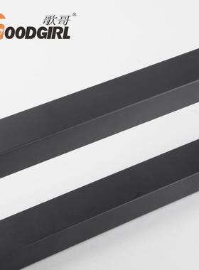 H型对拉装把手加厚方管不锈钢拉手门黑新中式推拉门扶手SWN色玻璃