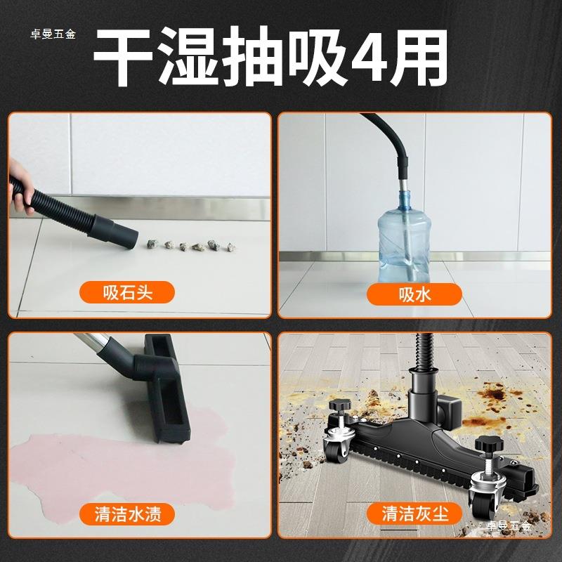 大吸4800W工业力吸尘器商用工车缝KIT间粉尘吸尘机美厂专曼