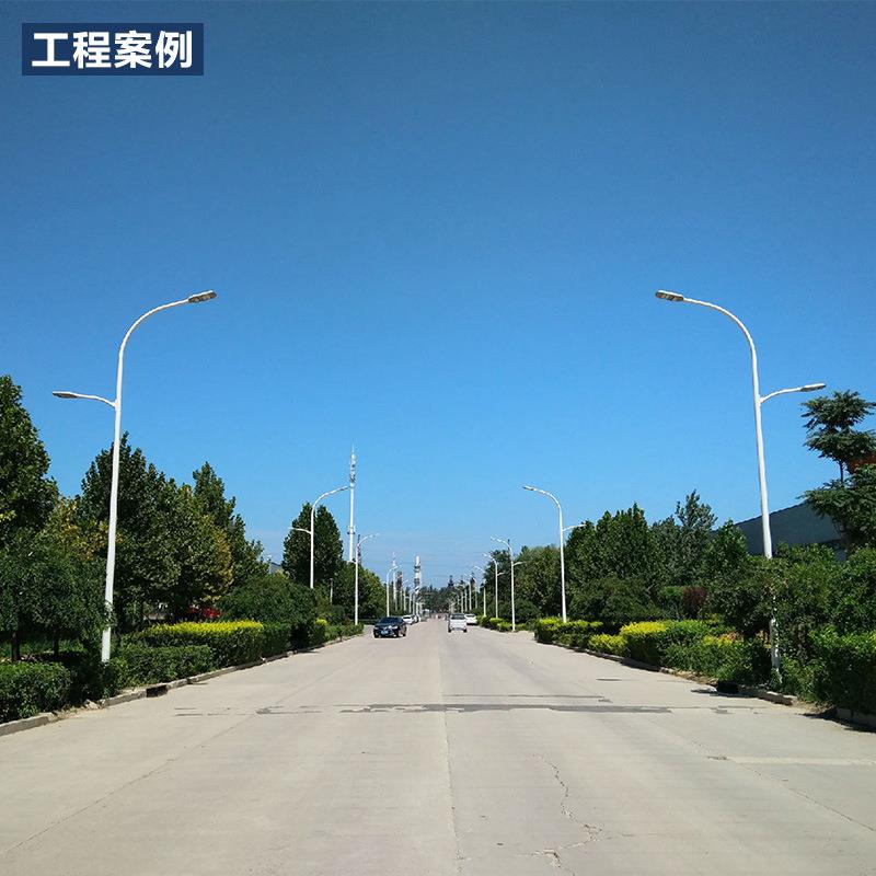 路灯杆生产厂家10米11m50大1路功率led高路FUX灯市政工程低臂灯价