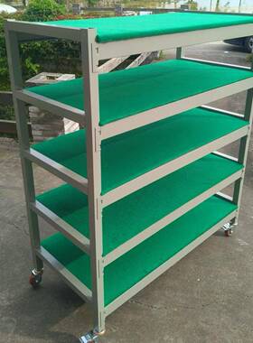 静电老化测试架电子产品架测试化周转架移动带轮OUS周转车老防测