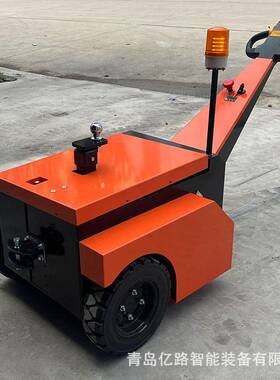 电牵步行式引拖车头搬运电车动手动拉式物流小70756型牵引车头2吨