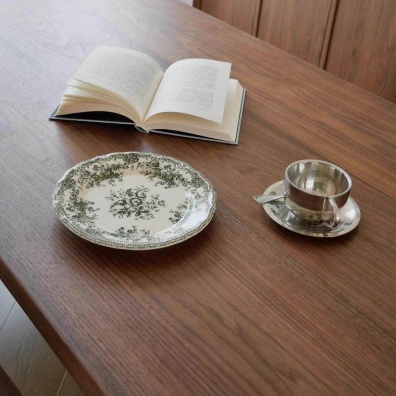 中古风全CDC20251实木餐桌现代简约饭小户型长方形奢桌意式轻胡木,饰品/流行首饰/时尚饰品新,其他DIY饰品配件,淘宝优惠券,粉丝福利购,淘宝优惠卷