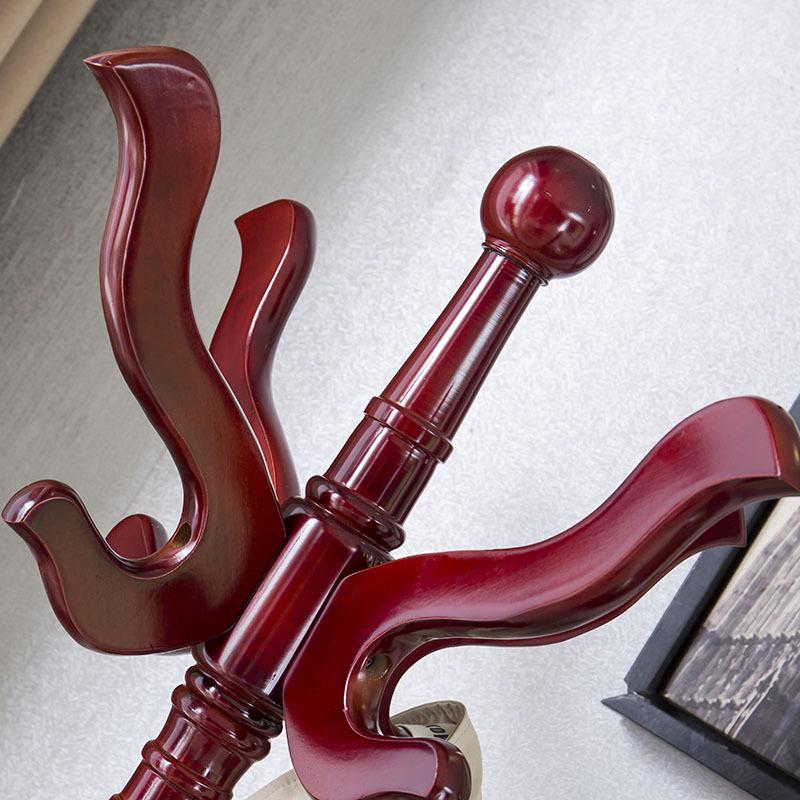 式欧木衣帽意架简约时尚组合创桦木落实地式05-06-08卧室衣架挂衣