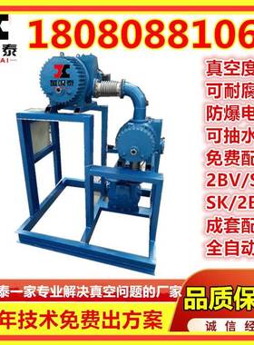 JZJ2B真1502B水环真OK空机组BZJP150茨罗增压泵2V5121空泵9.7K系