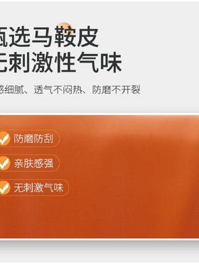 计意极简餐椅家用吃饭餐41007厅式餐桌椅设师椅靠背皮工业风马鞍