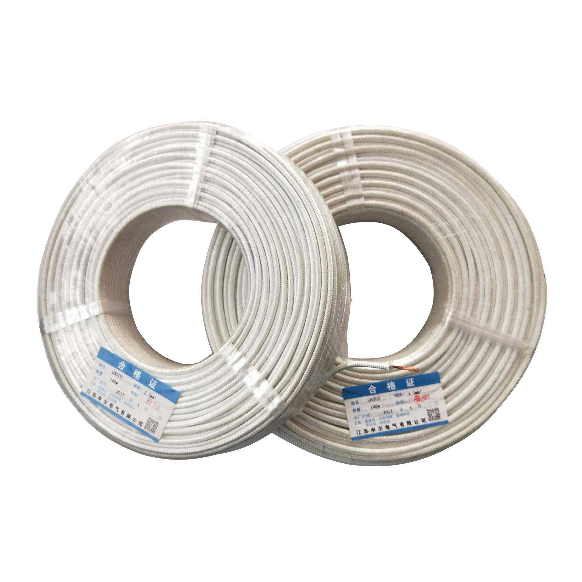 耐高温高频云电磁线母高编织6电线耐高温温FNM云母耐火线1平方