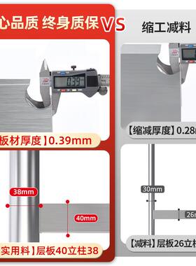 储QAEby5TS物架收纳层架能货架置厨物架多层房架多子落地橱柜家用