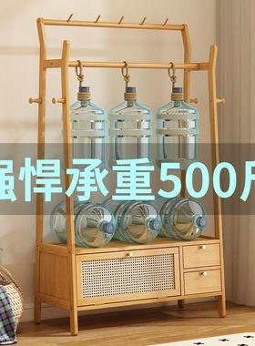 落地移带动衣帽架卧室家用多功能滚轮学校宿舍出租房约简挂001024