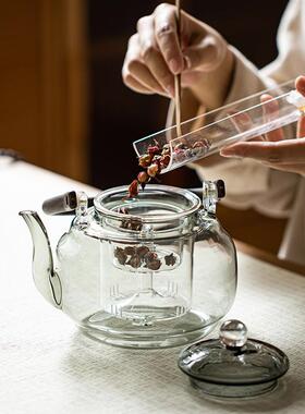 高颜水晶值茶电陶炉套装蒸汽煮DAT--000茶器围煮家用惠客高端炉智