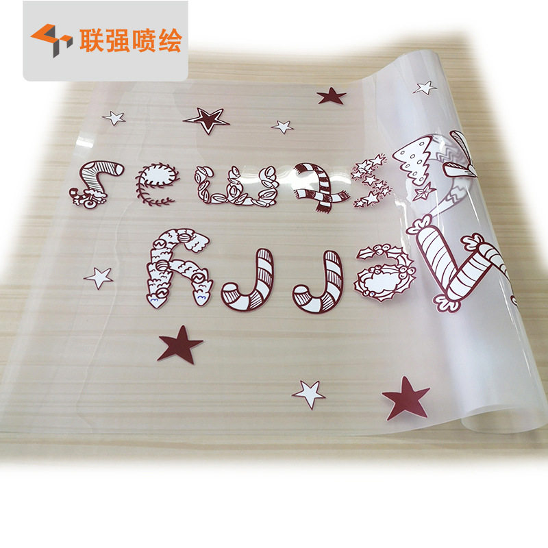 深圳厂家UV超透玻璃贴定制