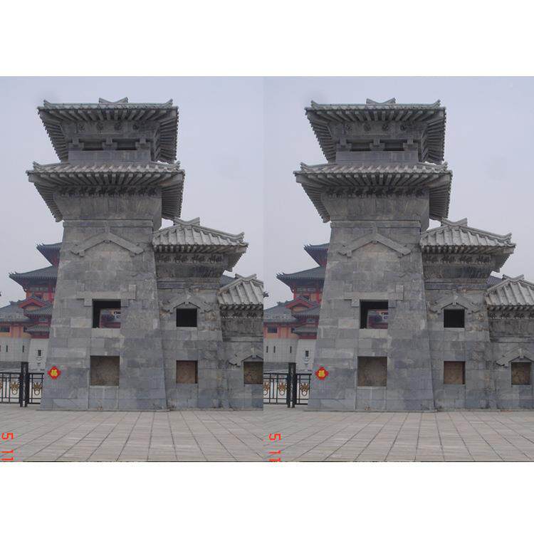 家居石门套庭代院石雕门框图片古石1754头雕刻框大门相价格