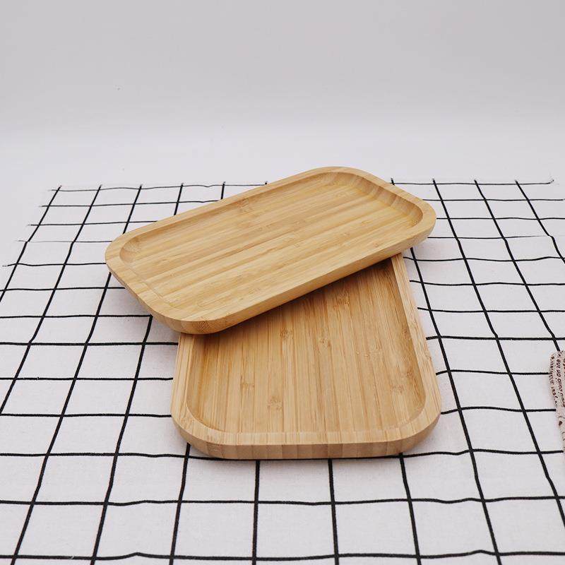 竹木托盘泡茶日餐式酒店厅点心端菜日盘式竹制小水果盘烧烤XPR吃