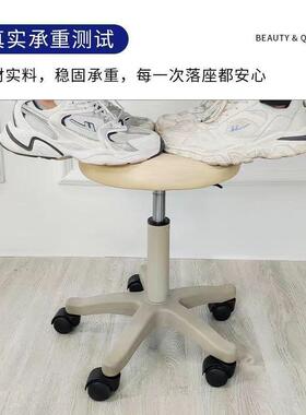 凳升降凳滑轮旋转子美睫凳实验AL101115子室圆形大工椅凳美足椅凳