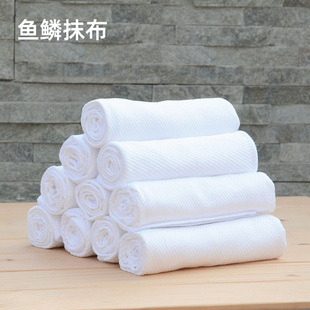 环氧彩砂施工工具鱼鳞抹布白色鱼鳞布百洁布擦洗瓷砖无水痕家用