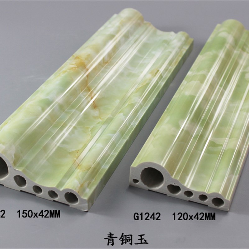 石塑仿大理石中式红木线条背景墙边框电梯包边门门框窗装饰条