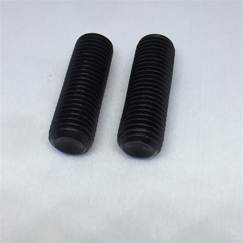 M1X100-M18X18-碳钢发黑内六角平端紧定螺钉无头机米螺丝顶丝