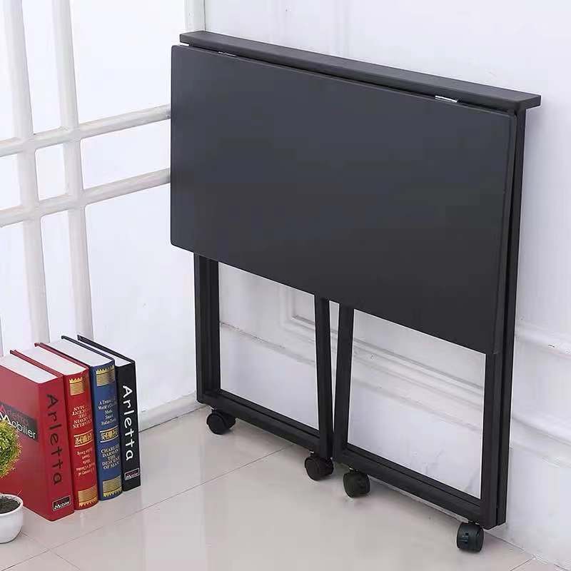 现代免安装笔记本台式电脑桌简易办公桌学生写字桌折叠桌子家用桌