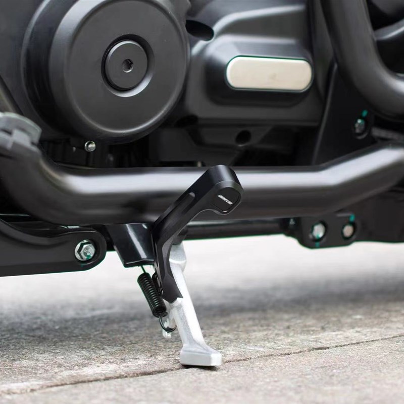 适用奔达黑旗0侧支架延长杆CNC无损直上改装侧边撑支架加长加大