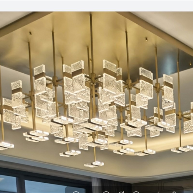 后现代装饰吊灯酒店别墅展厅高档会所造型设计师个性创意灯
