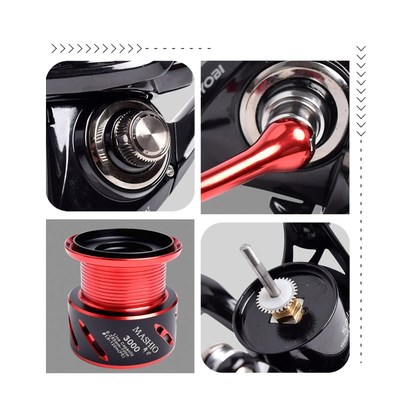 RYOBI/利优比舞汐纺车轮海钓船钓耐腐蚀尼龙鱼线轮路亚远投纺车轮