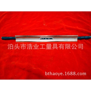 ZHI 硬度HRC58° 425 工具钢三棱检验平尺 62° 铸铁三棱尺 DING