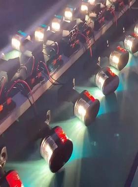 固定底座灯4英寸E01115D1海里LED航8行D灯信号LTHEE导航三色灯