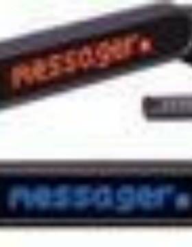 LED显示屏P4.6·7*50Led汽车条屏 单蓝色显示led车载条屏多国语言