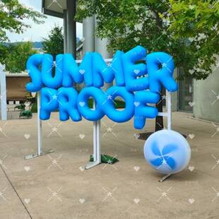 充气数字气模pvc字母气球文字装饰气模企业仿真汉字模型广告宣传