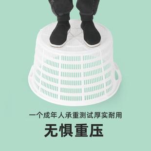 装 大号水果塑筐加厚箩筐蔬菜纳筐子 西框瓜箩收筐圆形料无品牌