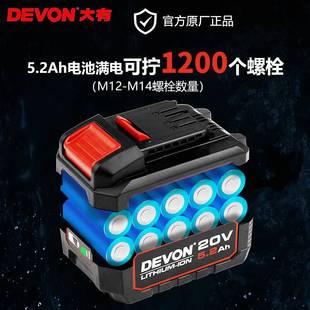 大有5733Plus锂电无刷冲击电动扳手充电式架子木工架套筒350NM