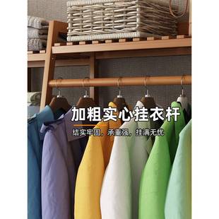 挂衣架落地卧室家竹用简易XRS木衣帽物架简约室实内衣服架子置架