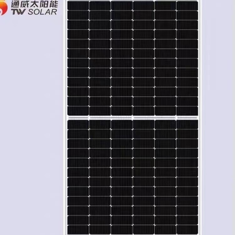 通威双面A级单晶光伏板屋顶用