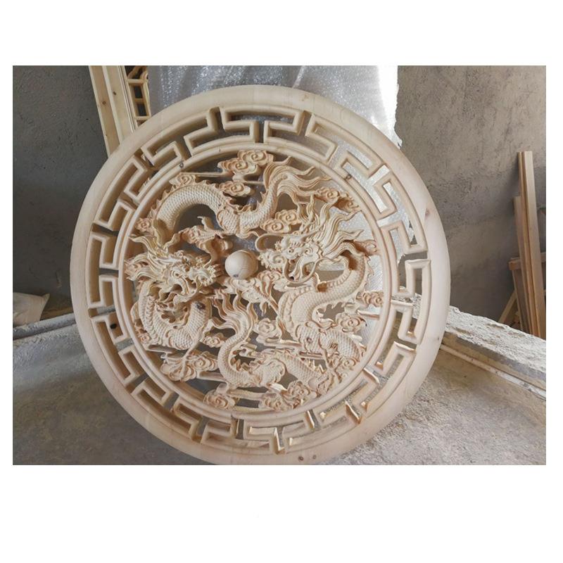 仿古挂件厂家品直销东阳木中式仿古门窗花格制工雕艺木雕挂木件制