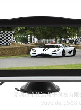 新款5寸高清车载显示器 车用台式显示器 800X480数字屏 倒车优先
