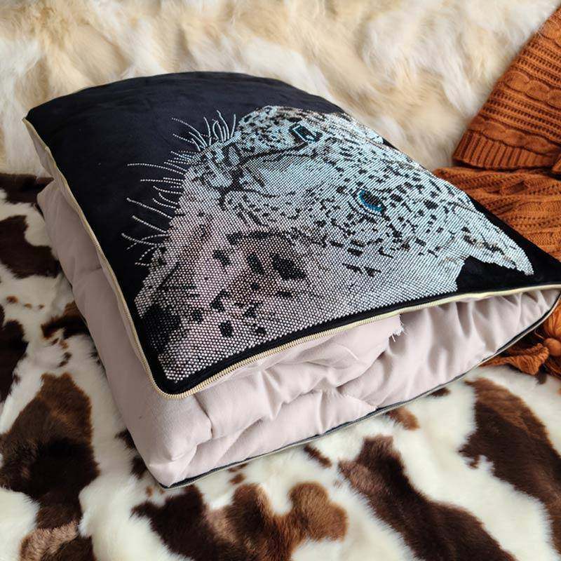 KB能1春秋轻奢车抱枕被子Q毯子两用多功二合F768HMSH一载办公室沙